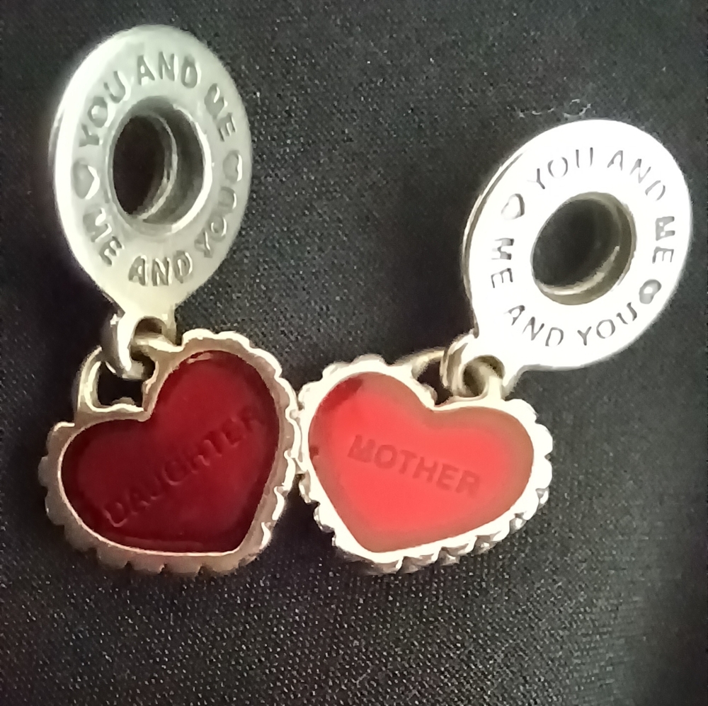 Pandora Mother Daughter Charm Set